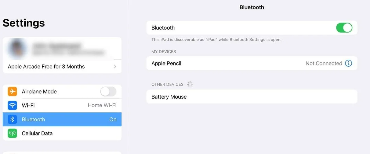 Bluetooth-ipad