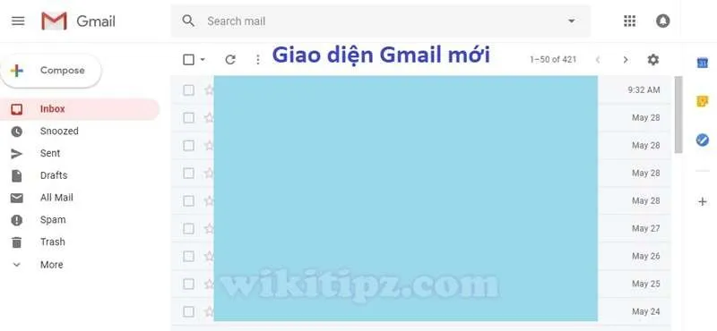 Giao diện Gmail mới