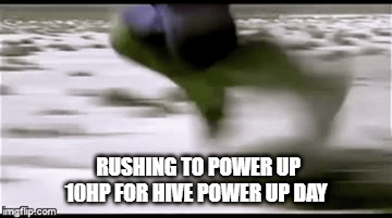 Hive Power Up Day Meme