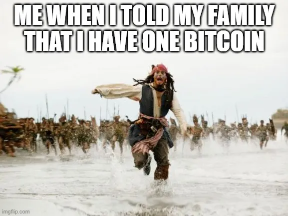 Let's hope you can run really fast
