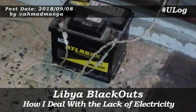 Libya Blackouts: How I Deal With the Lack of Electricity