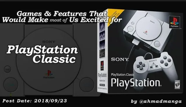 Features & Games That Will Make Us Excited For PlayStation Classic