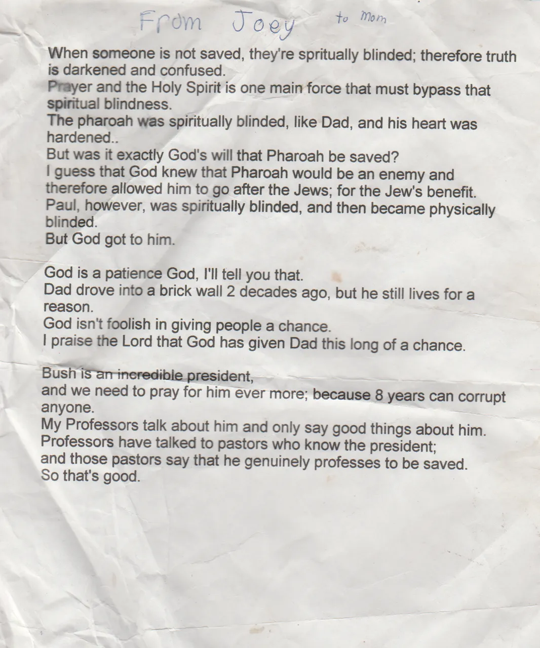 2005-03-15 - Tuesday - 13:40:58 -0800 PST - Joey Email Letter to Mom - Philippians2four - Salvation is Free - Come See Me - One Page.png