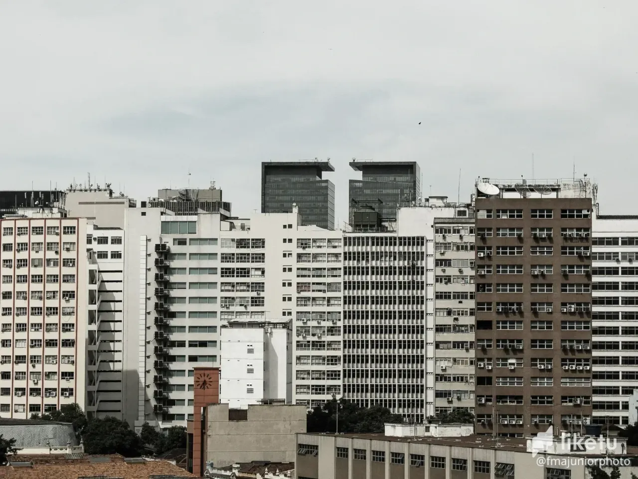 Buildings in downtown Rio de Janeiro