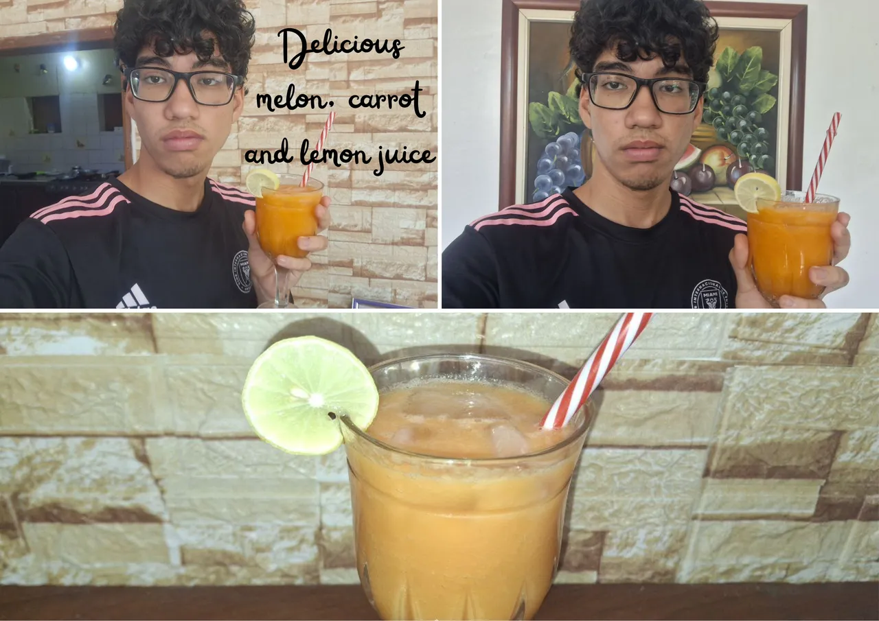 Delicious melon, carrot and lemon juice.png