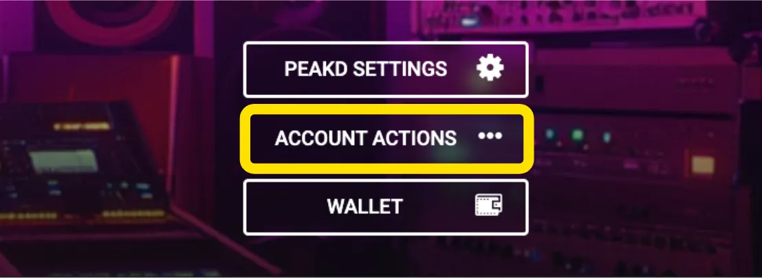 PeakD - account actions.png