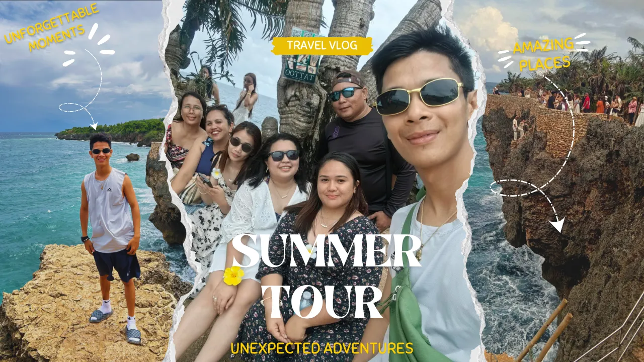 Yellow and White Minimalist Playful Aesthetic Photo Collage Summer Travel Vlog YouTube Thumbnail.png