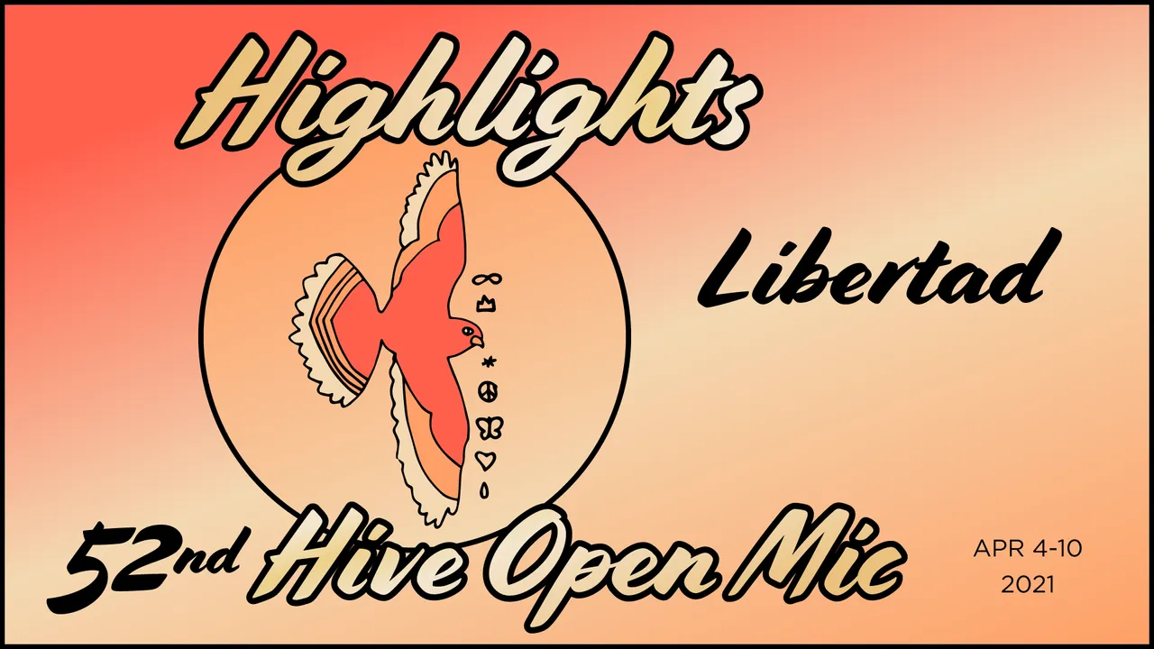 Highlights from the 52nd Hive Open Mic