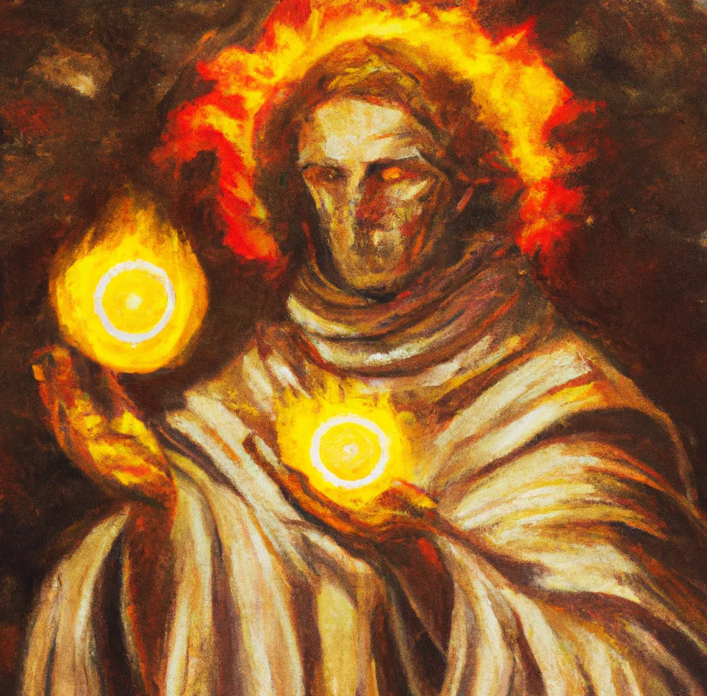 DALL·E 2022-12-09 15.37.38 - impressionist oil painting helios god burning coins.png