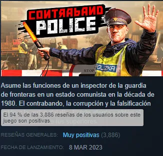 PlayWay - Contraband Police release 8 march 2023 👮 Add to