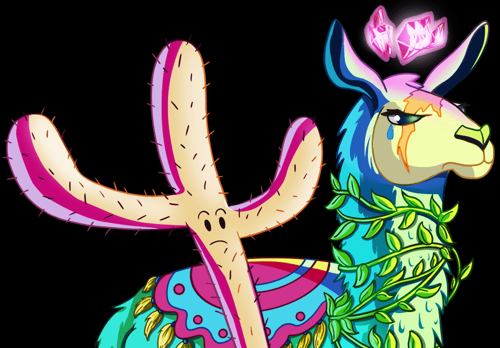 Earthquake Llama.gif