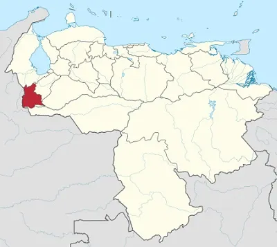 Táchira en el mapa de Venezuela.jpg