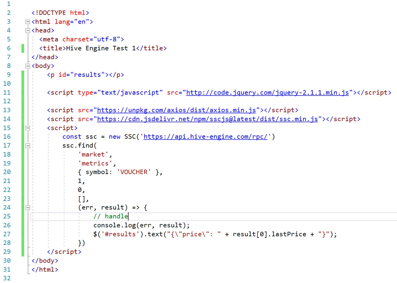 Get hive-engine price with code