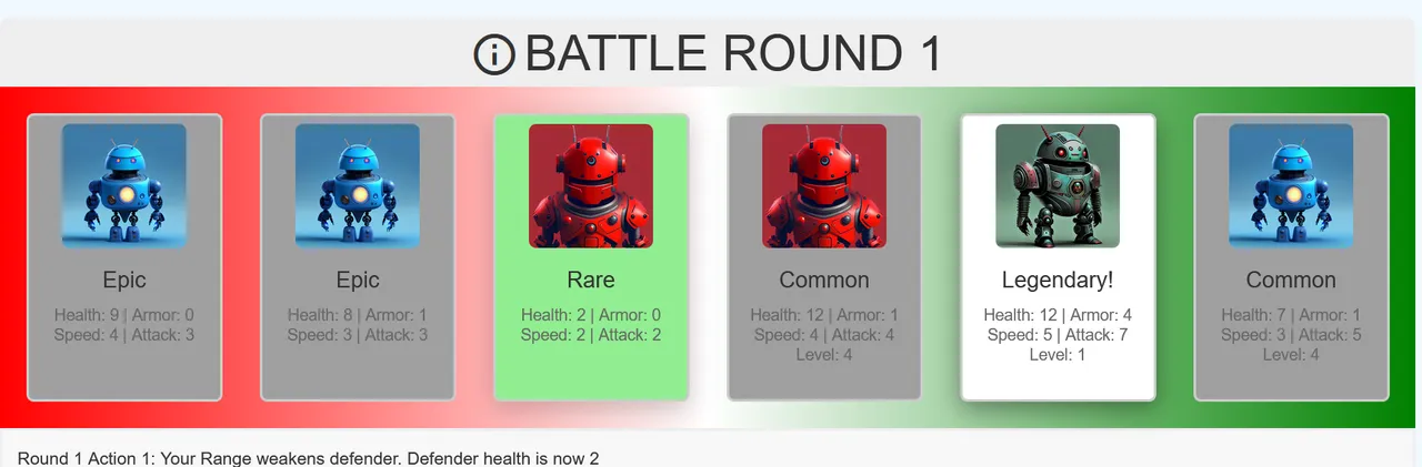 Battle Cards Game First Strike