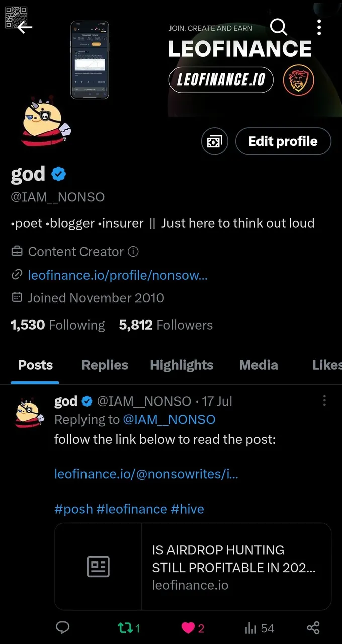 a screenshot of a tweet