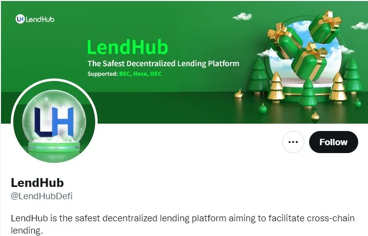 DeFi lender LendHub loses $6 Million In A Hack.jpg