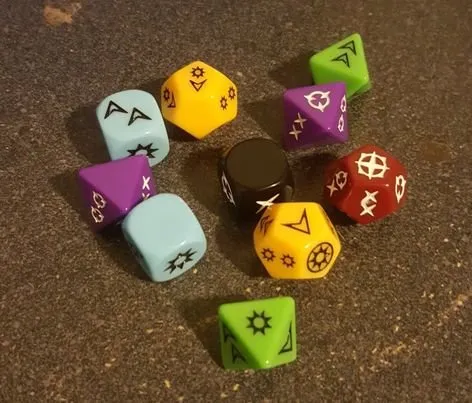 Example of Narrative Dice
