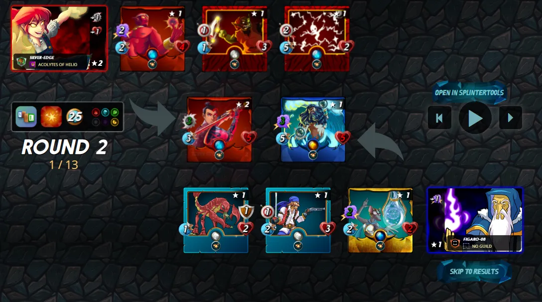 20220829 Battle Challenge - Tenyii turn 2 start.png