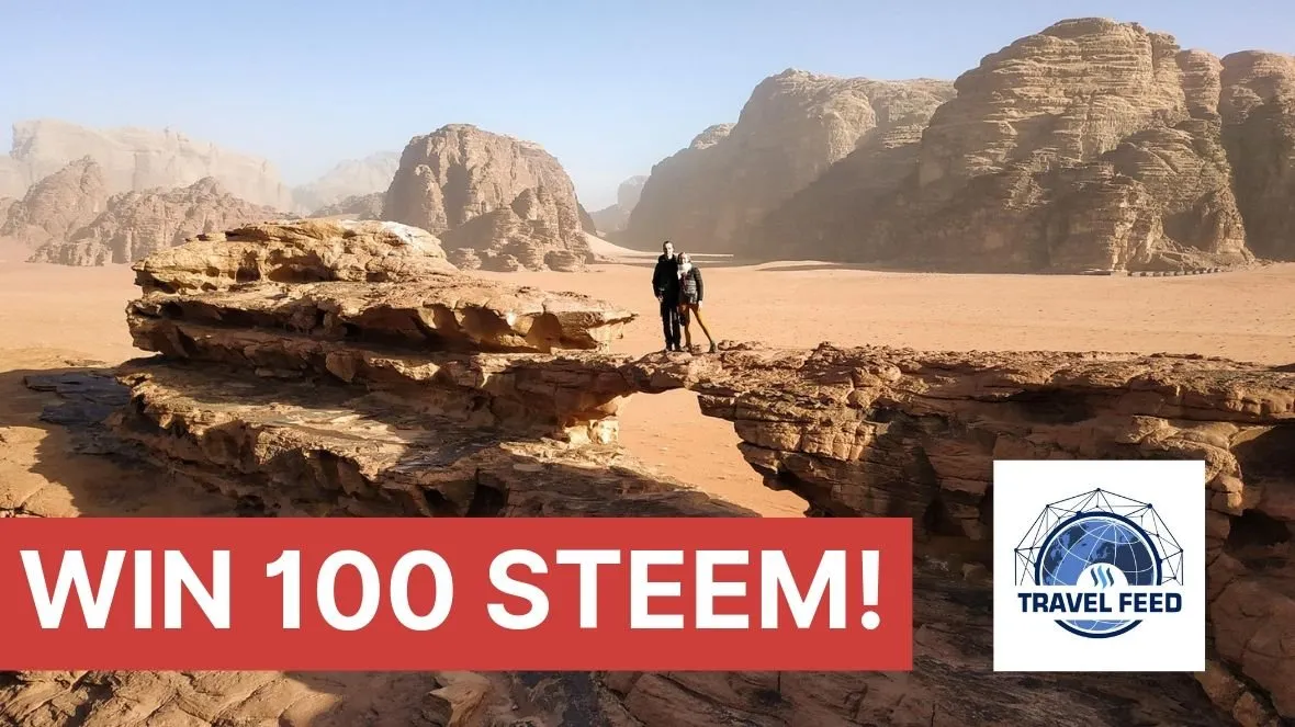 The Um Fruth bridge in the Wadi Rum desert