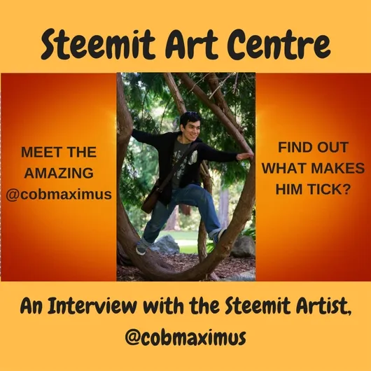 Steemit Art Centre Interview with cob.jpg