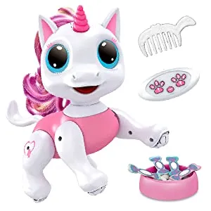 toys robot girls girl robots interactive small toy little remote control unicorn gifts walking kids