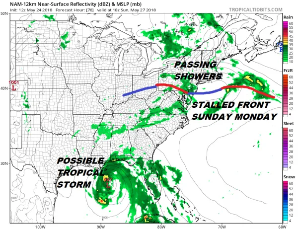 Tropical System Better Organized Gulf Coast Threat Increases