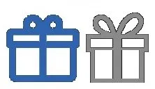 Gift icons from Ecency and Proof of Brain for transferring points