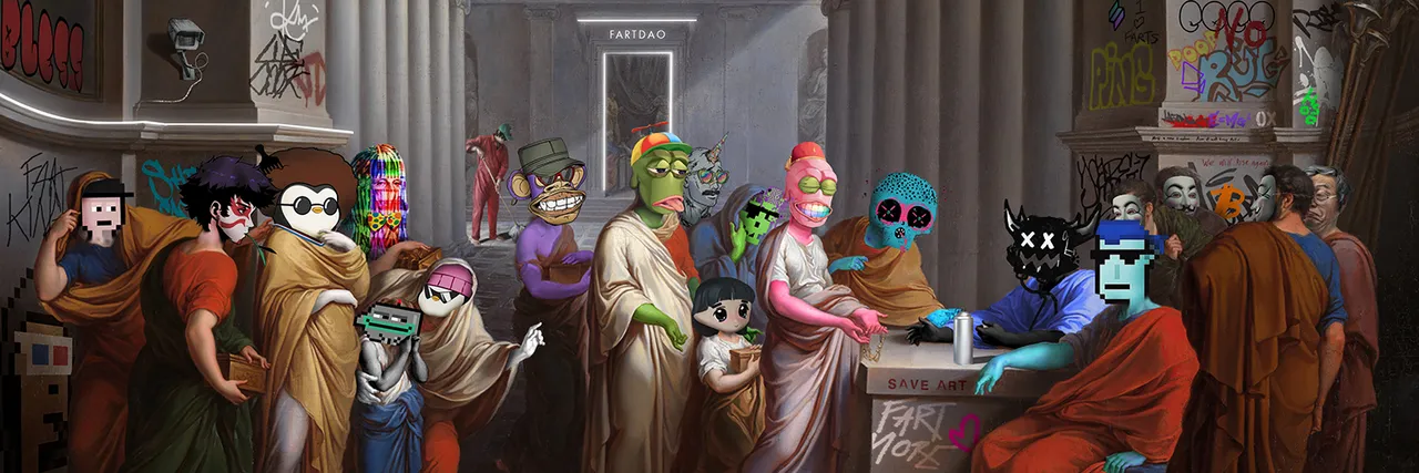 'The Entrance' (to FARTDAO)