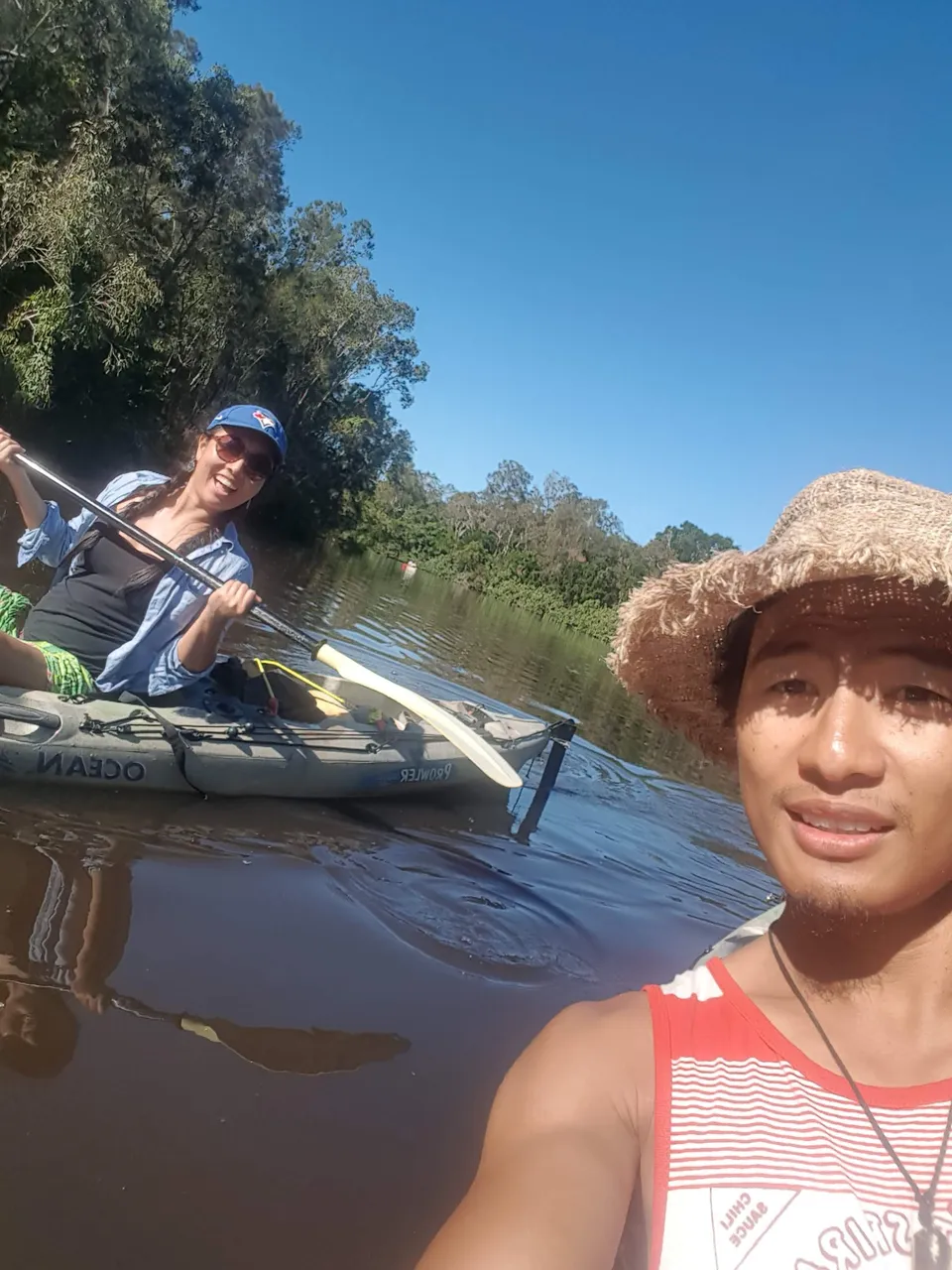 Into the Everglades river system.