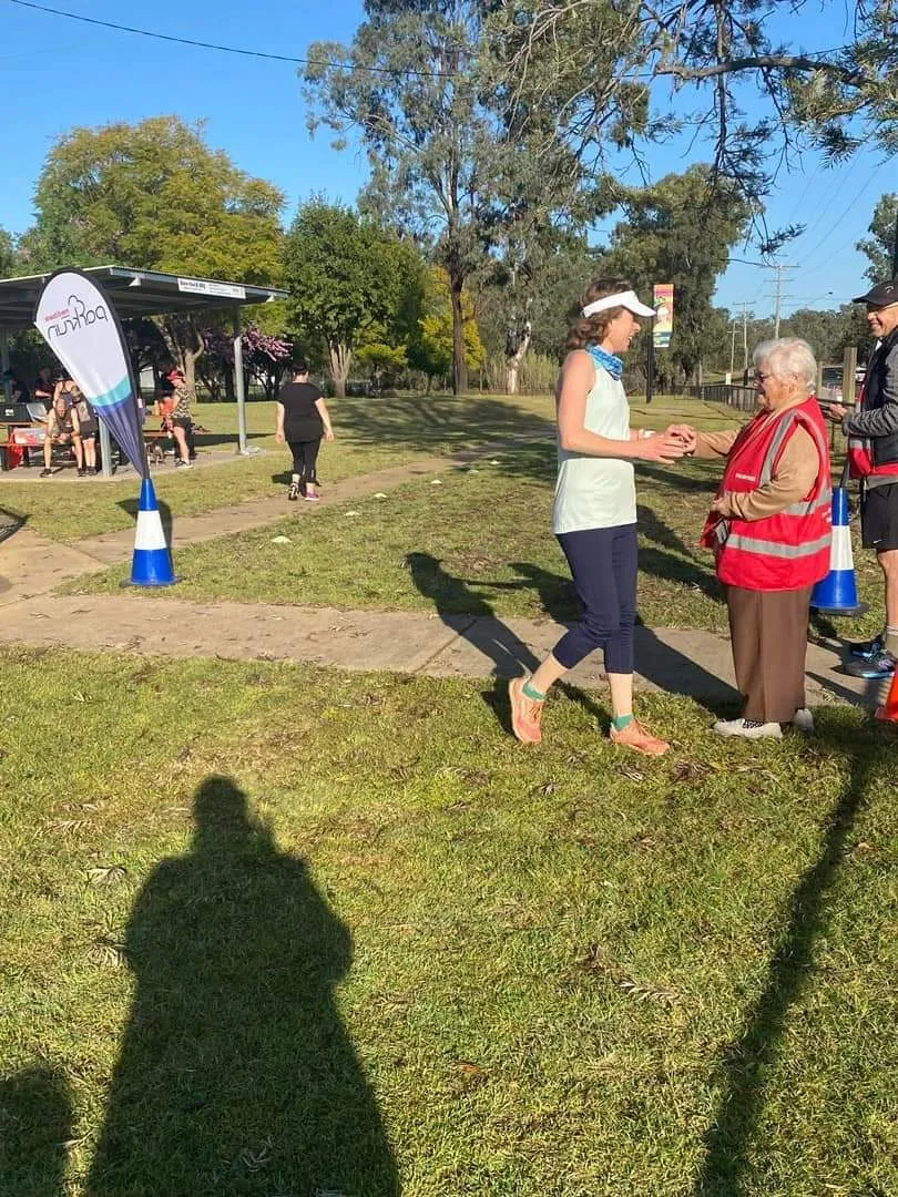 Photo credits for half of the photos in this post to the parkrun volunteer photographer