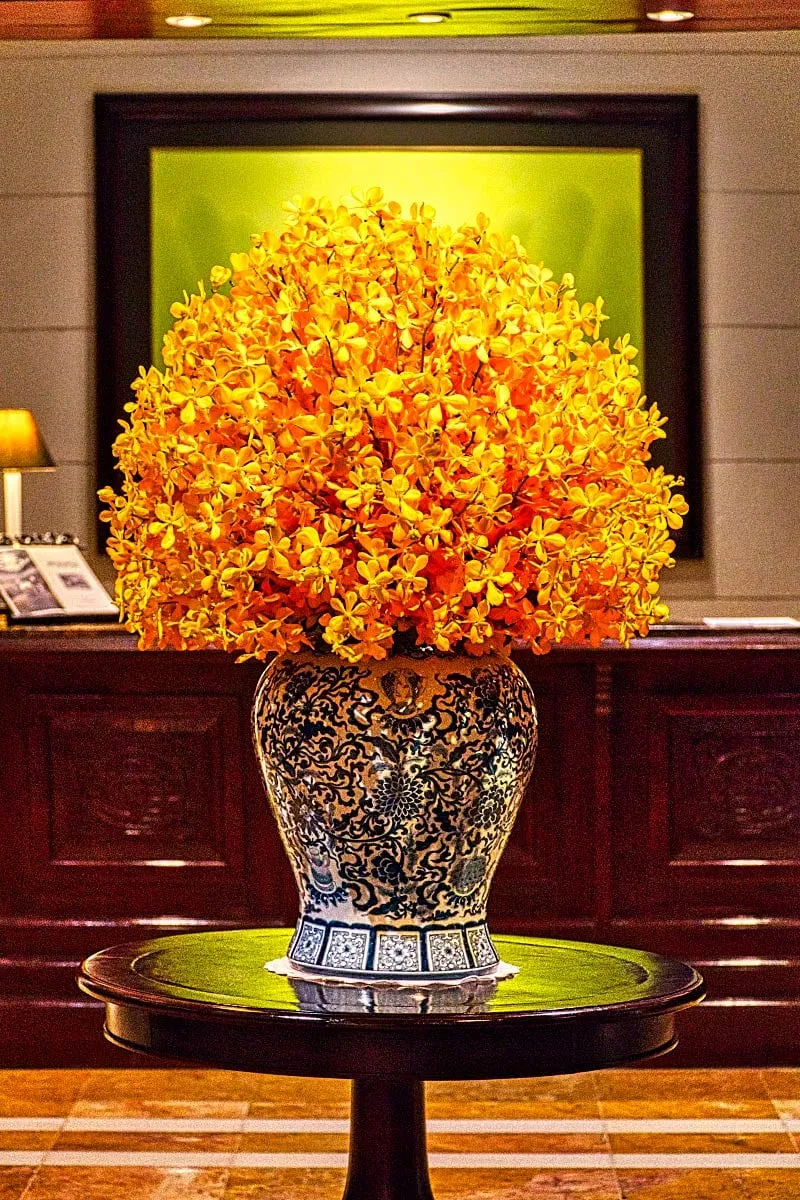 orange flower bouquet