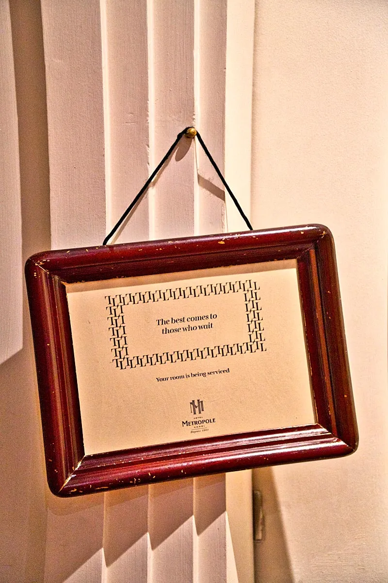 hotel note