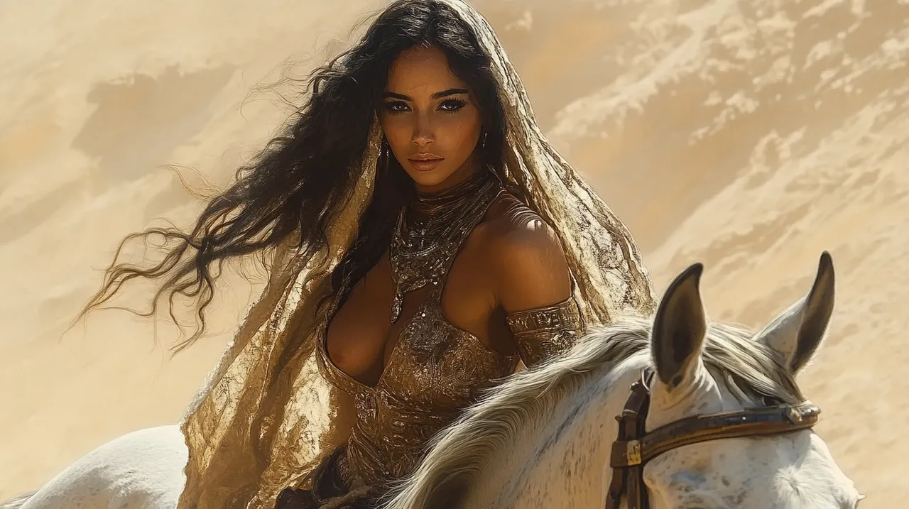 caveproject_Arab_horse_rider_pinup_girl_--ar_169_--stylize_250__7ffe7f8e-9ef6-41d9-81aa-b71790461e3e.png