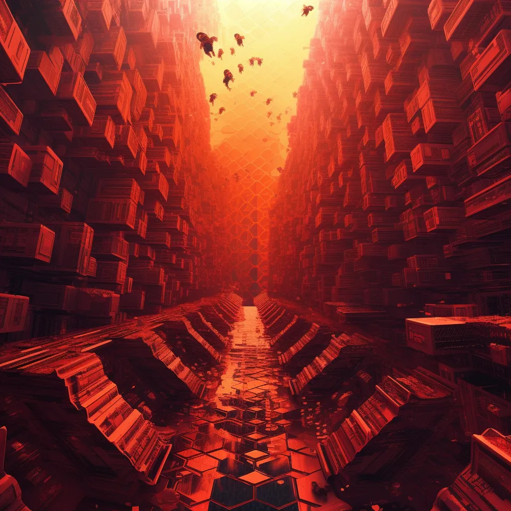 ackza_innerspection_of_everwrapping_Bees_flying_around_the_stre_ad73fed4-c998-4adc-bced-4235f3366b14.png