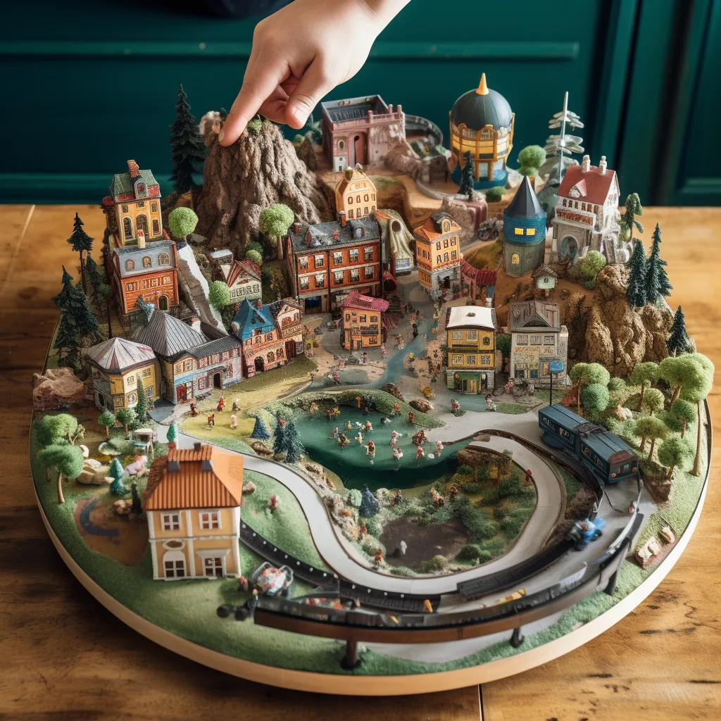 UruKai_A_mini_world_with_village_train_and_Disneyworld_figures__8a84548d-7944-4a6b-b972-7e3a6e231534.png