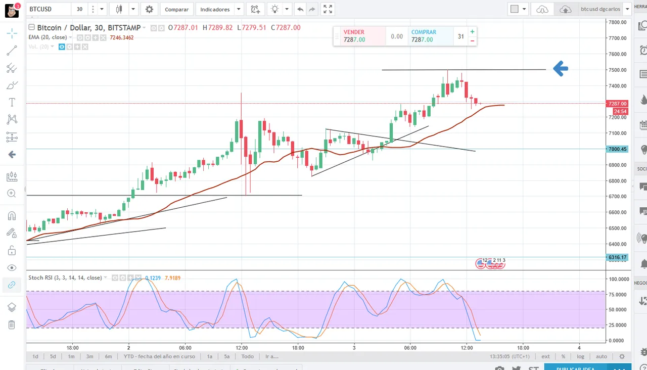 BTCUSD  7287.00 ▲ 3.66  — btcusd dgcarlos — TradingView.png