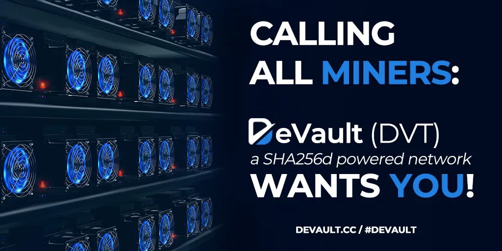 Calling all Miners - DVT!