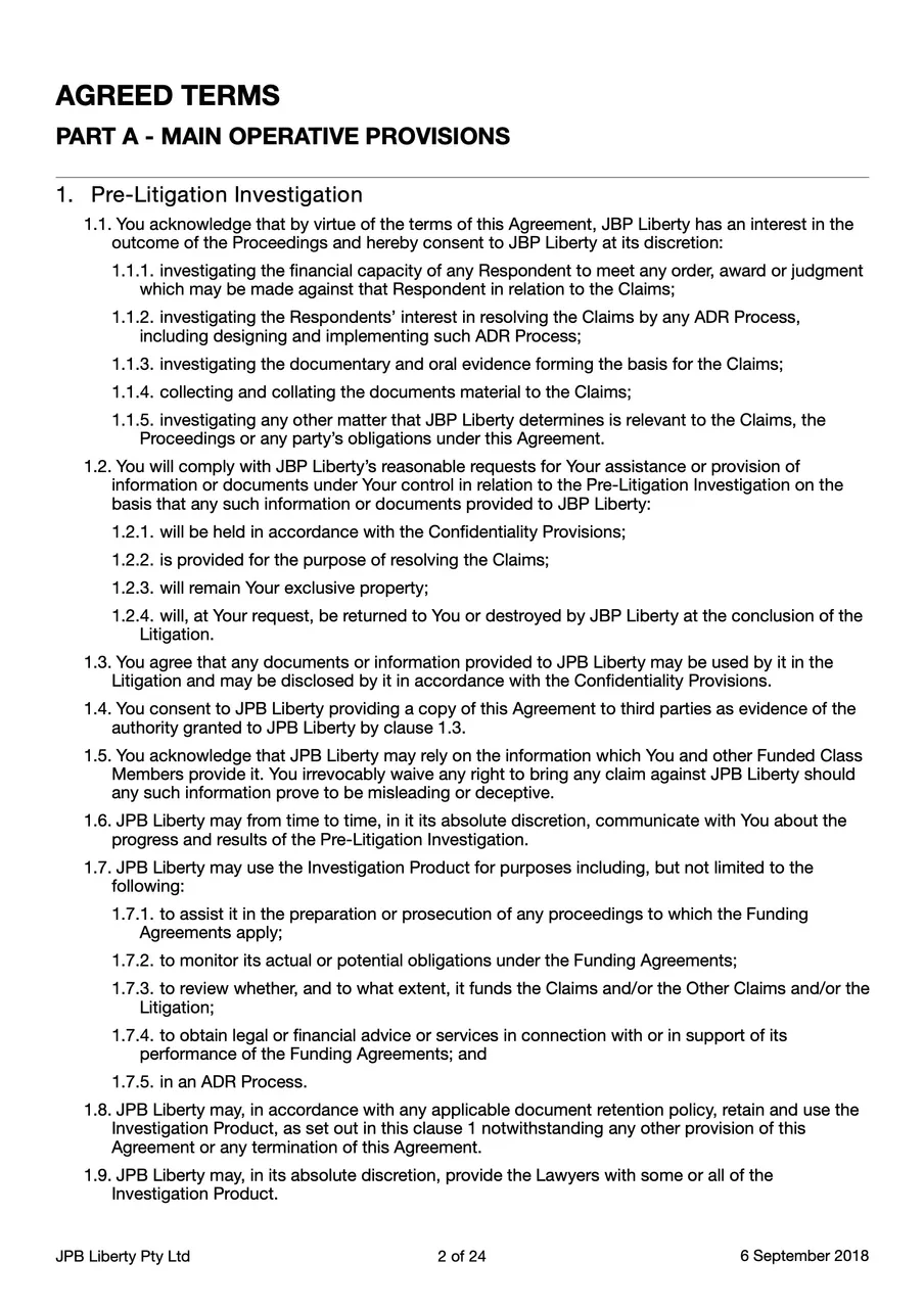 JPB Liberty Web 3.0 Litigation Funding Agreement Ver 1.12 2.jpeg