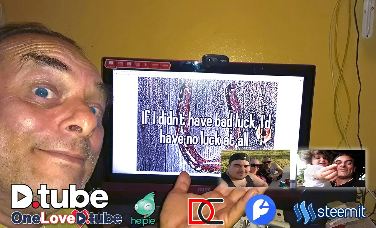 If I Didn't Have Bad Luck, I'd Have No Luck At All... Have You Ever Felt This Way or Had Days Like This.jpg