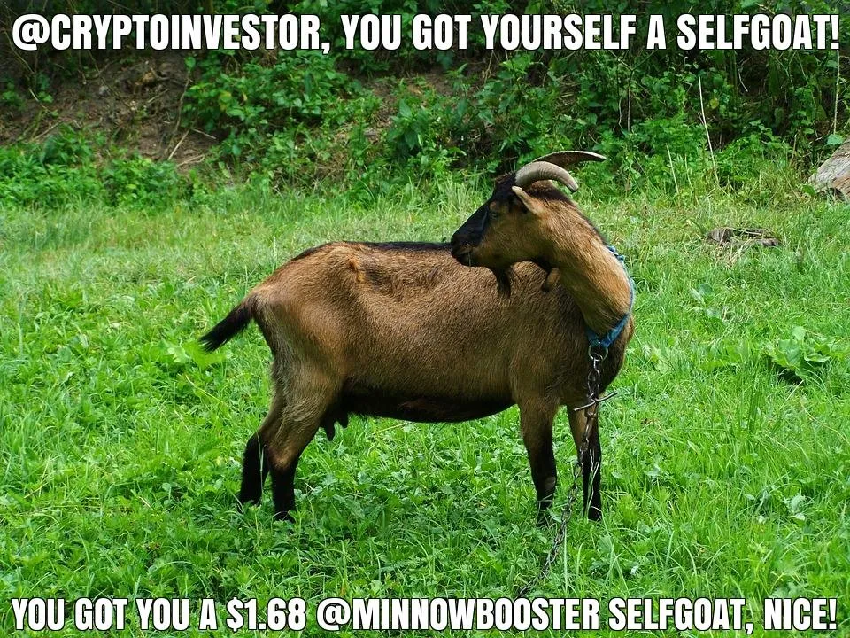 @cryptoinvestor got you a $1.68 @minnowbooster upgoat, nice!