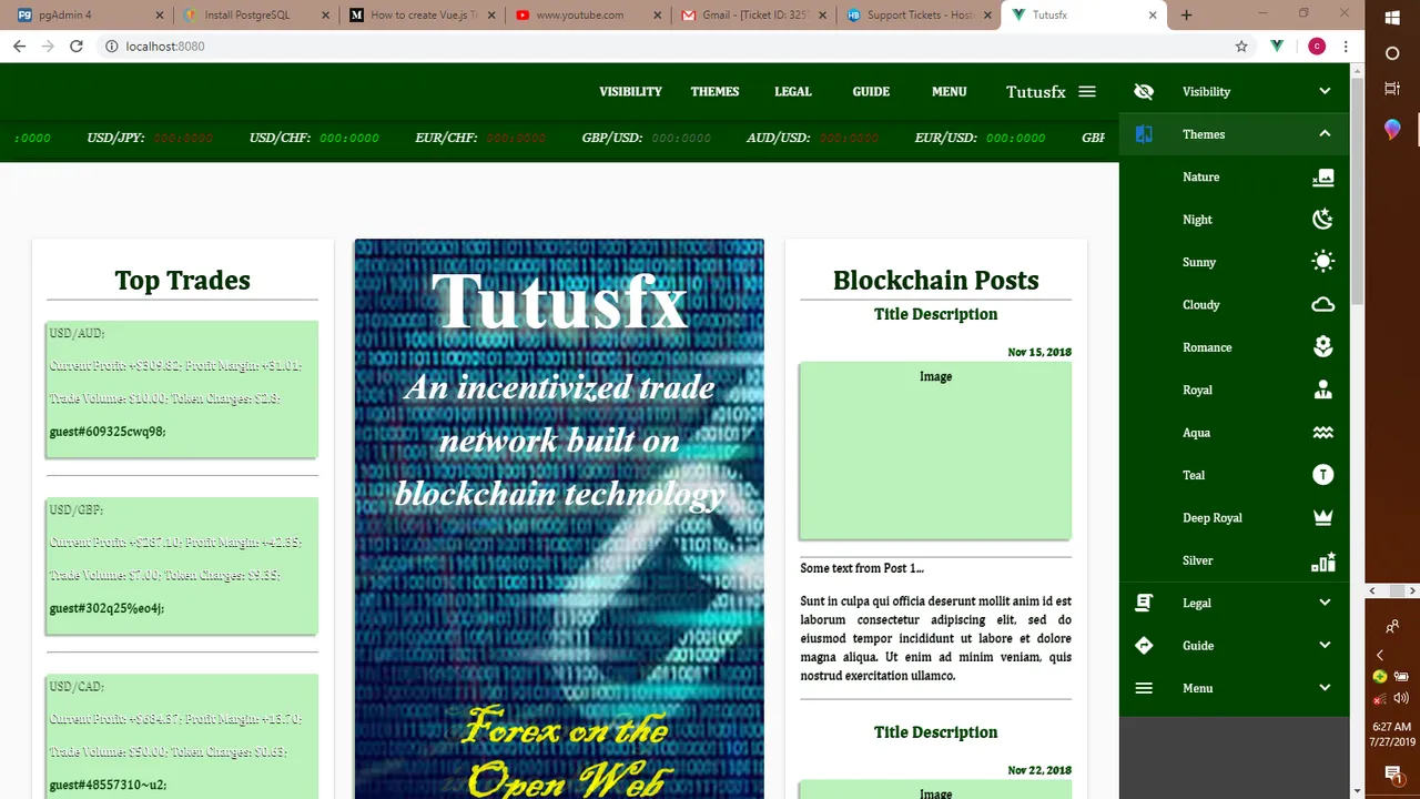 Tutusfx Drawer Themes