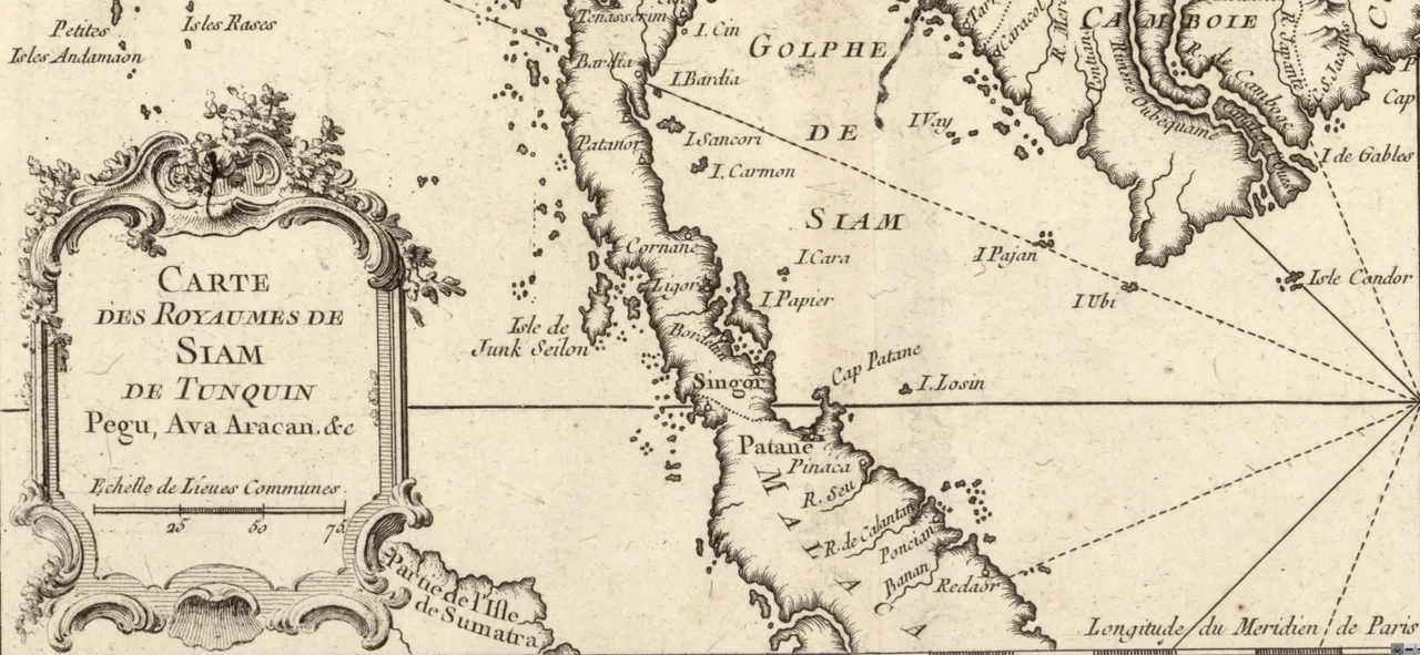 Map of the Kingdoms of Siam, Tunquin, Pegu, Ava Aracan