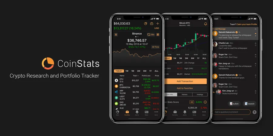 coinstats crypto portfolio tracker