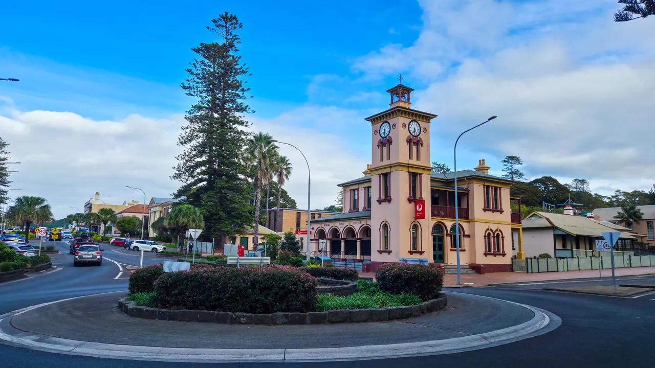 Landscape City View - Australia Post Building