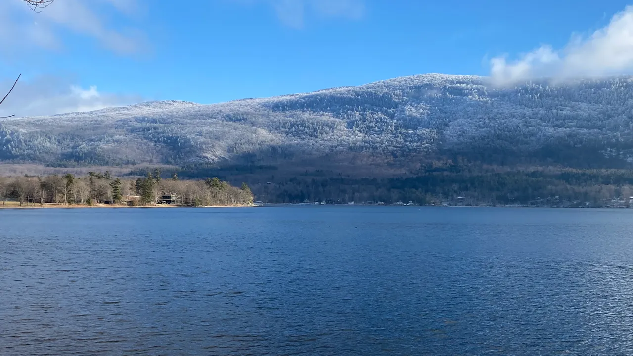 Snowy mountain