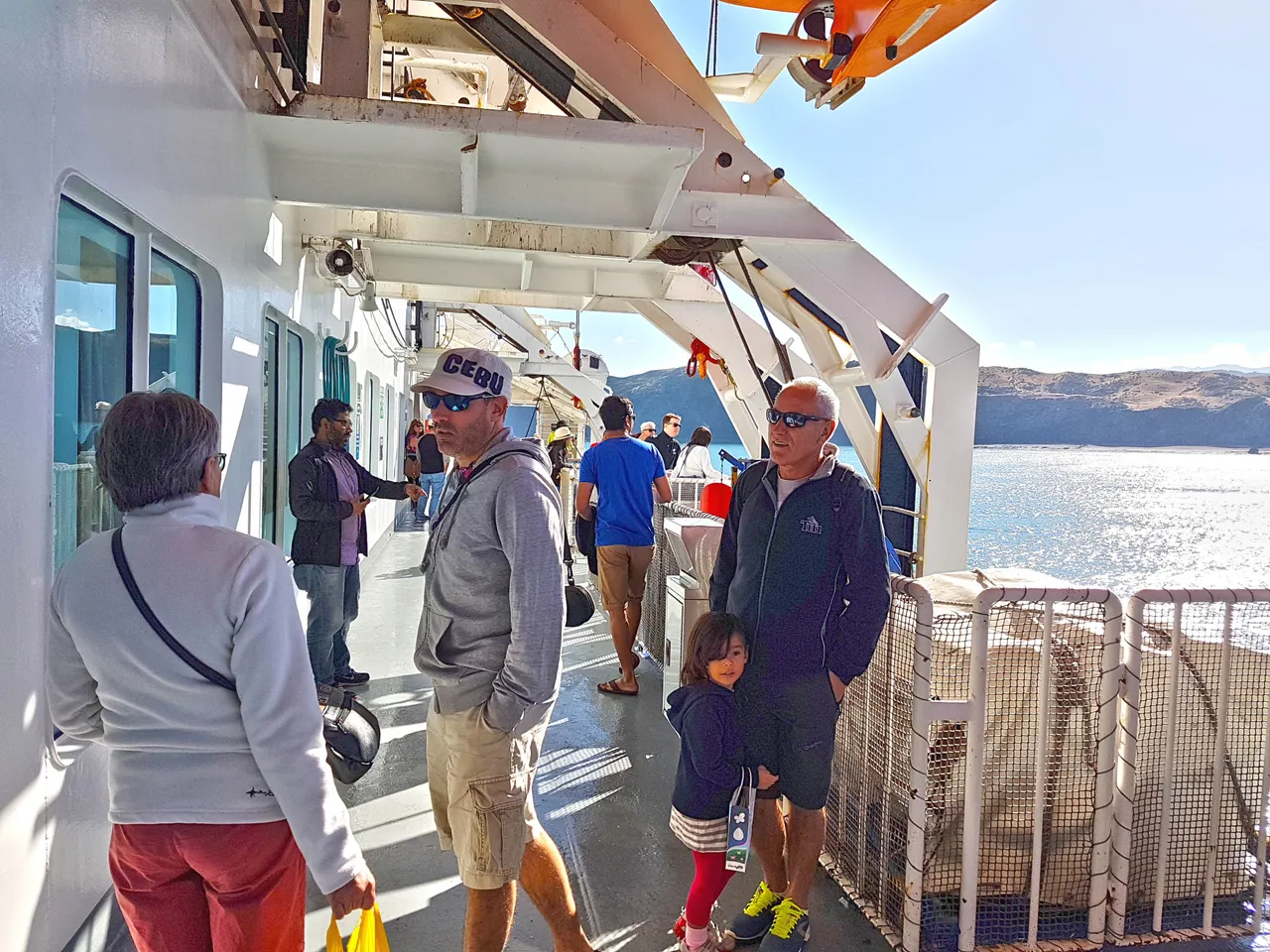 A quick stroll to the viewing deck