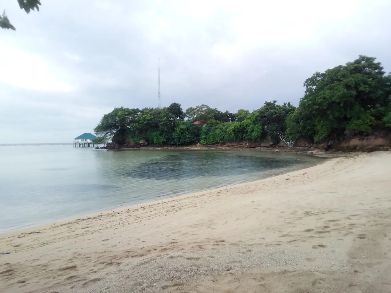 quiet moment at Serenity Beach