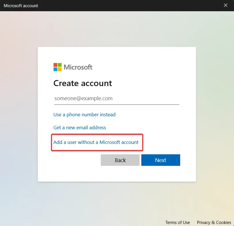 Add-a-user-without-Microsoft-account