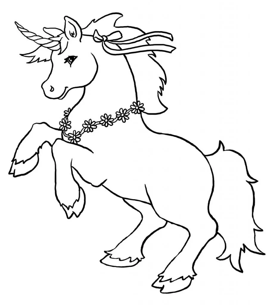How to Draw a UNICORN for Kids 💜💛💖🦄Unicorn Drawing for Kids | Unicorn  Coloring Pages for Kids - YouTube
