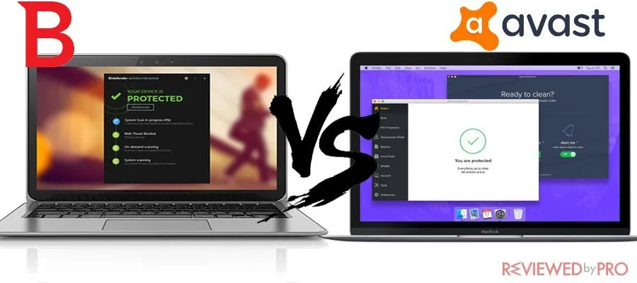 Bitdefender vs Avast